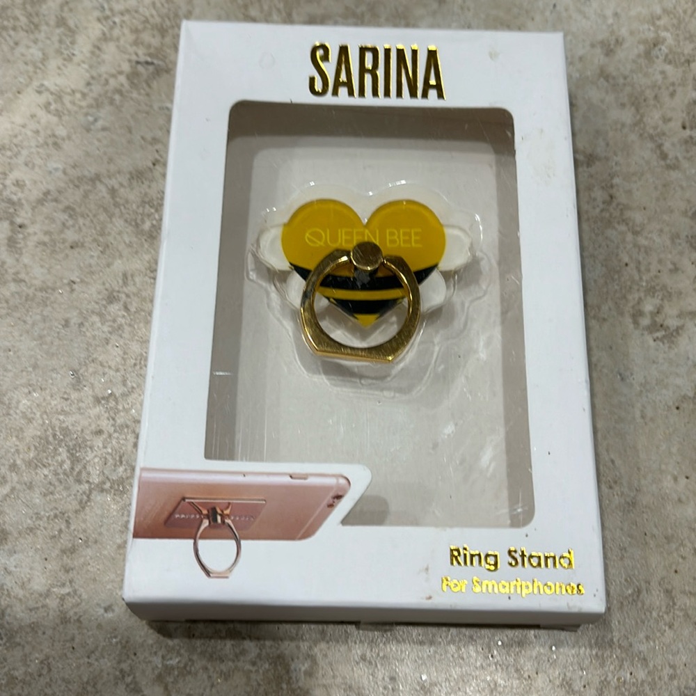 Ring stand for smartphone